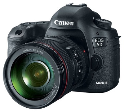 Фотоаппарат зеркальный Canon EOS 5D Mark III Kit 24-105L IS USM