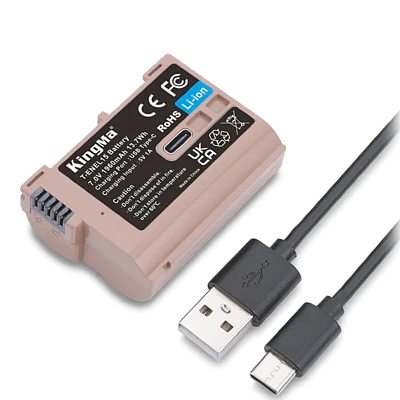 Аккумулятор Kingma KM-EN-EL15 1960mAh, с защитным кейсом