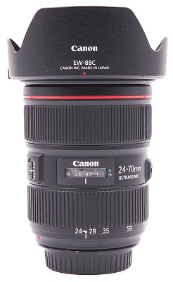 Объектив комиссионный Canon EF 24-70mm f/2.8L II USM (б/у, гарантия до 20.10.2021, S/N 6785004395) 