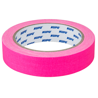 Скотч-тейп Kupo CS-2415PK Cloth Spike Tape, 24mm*13,72m, розовый