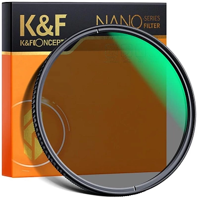 Светофильтр K&F Concept Nano-X B270 CPL 82mm ультрафиолетовый