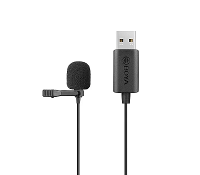 Микрофон Boya BY-LM40 петличный всенаправленный USB