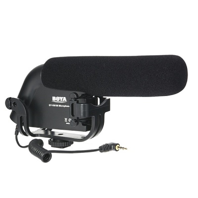 Микрофон Boya BY-VM190, накамерный, направленный, 3.5mm