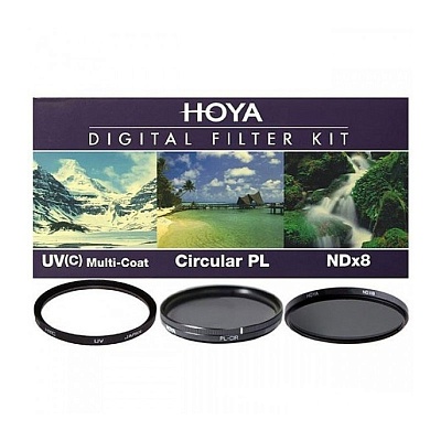 Комплект светофильтров комиссионный Hoya DIgital filter kit:  PL-CIR, NDX8 72mm (б/у)