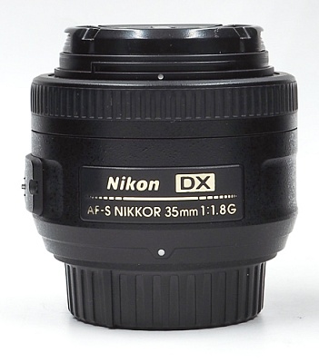 Объектив комиссионный Nikon 35mm f/1.8G AF-S DX Nikkor (б/у, гарантия 14 дней, S/N 2880856)