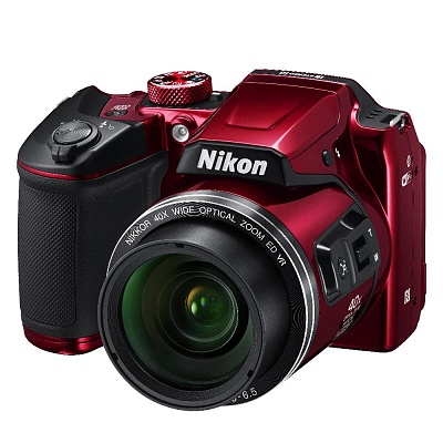 Фотоаппарат Nikon Coolpix B500 Red (16.76Mp/40х/FullHD/Wi-Fi)
