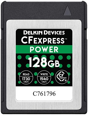Карта памяти Delkin Power CFexpress 128GB R1730/W1540MB/s (DCFX1-128)