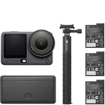 Экшн-камера DJI Osmo Action 6 Adventure Combo