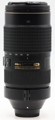 Объектив комиссионный Nikon 80-400mm f/4.5-5.6G VR (б/у, гарантия 14 дней, S/N 230092) 