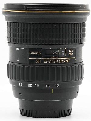 Объектив комиссионный Tokina AT-X 12-24mm f/4 PRO DX для Nikon (б/у, гарантия 14 дней, S/N 7117190)