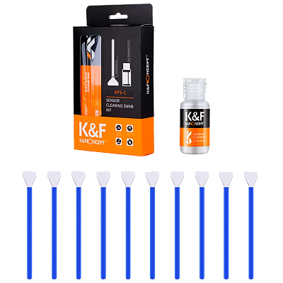 Набор для чистки матриц K&F Concept 16mm APS-C Sensor Cleaning Swab Kit SKU.1616