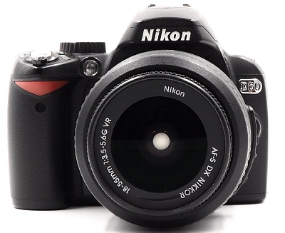 Фотоаппарат комиссионный Nikon D60 kit 18-55mm VR (б/у, гарантия 14 дней, S/N 6239818)