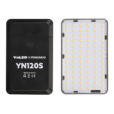 Осветитель Yongnuo YN120S Black 5500K светодиодный для видео и фотосъемки