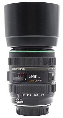 Объектив комиссионный Canon EF 70-300mm f/4.5-5.6 DO IS USM (б/у, гарантия 14 дней, S/N 44800208)