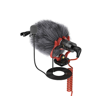 Микрофон SmallRig 3468 Forevala S20, накамерный, направленный, 3.5mm