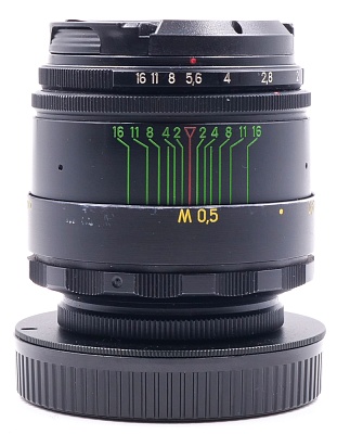 Объектив комиссионный MC Helios-44M-2 58mm f/2 Canon EF (б/у, гарантия 14 дней, S/N 8971363