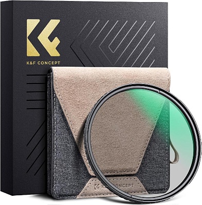 Светофильтр K&F Concept Nano-X Pro MRC CPL 55mm поляризационный