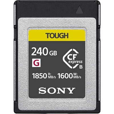 Карта памяти Sony CFexpress Type B 240GB R1850/W1600MB/s (CEB-G240)