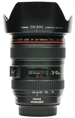 Объектив комиссионный Canon EF 24-105mm f/4L IS USM (б/у, гарантия 14 дней, S/N 4727403)