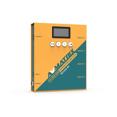 Усилитель-распределитель AVMATRIX SD1242-4K HDMI