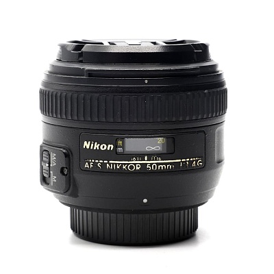 Объектив комиссионный Nikon 50mm f/1.4G AF-S Nikkor (б/у, гарантия 14 дней, S/N 452289)