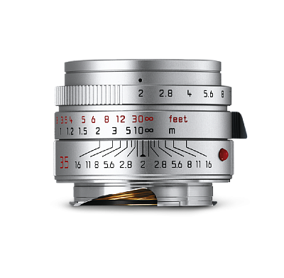 Объектив Leica Summicron-M 35mm f/2 ASPH, Серебристый хром, анодированный