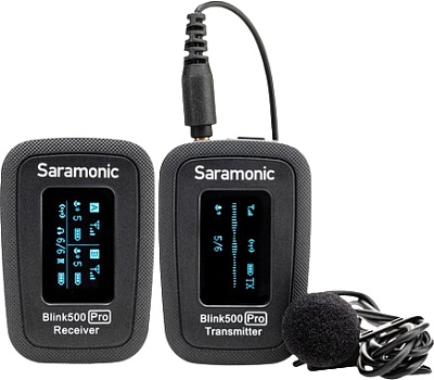 Аренда радиомикрофона петличного Saramonic Blink500 Pro B1 (TX+RX), беспроводной, всенаправленный