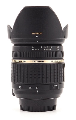 Объектив комиссионный Tamron 17-50mm f/2.8 XR DI II SP for Nikon F (б/у, гар-я 14 дней, S/N 278423)