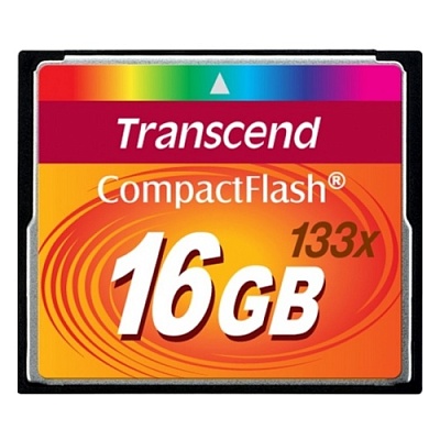 Карта памяти Transcend CF 16GB 133X R50/W20MB/s (TS16GCF133) 