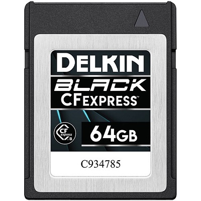 Карта памяти Delkin Black CFexpress 64GB R1685/W1680Mb/s (DCFXBLK64)