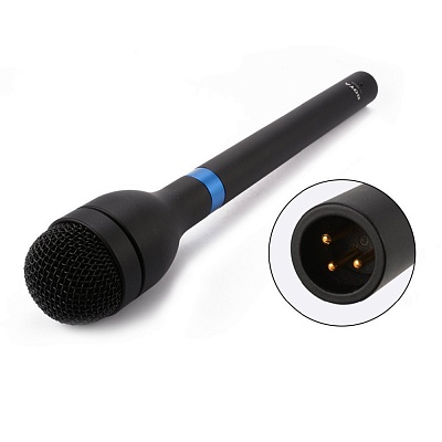 Микрофон Boya BY-HM100, репортерский, всенаправленный, XLR
