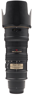 Объектив комиссионный Nikon 70-200mm f/2.8G AF-S VR (б/у, гарантия 14 дней, S/N 381544)