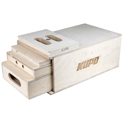 Комплект деревянных подставок Kupo KAB-41K Nesting Apple box set "4-in-1"
