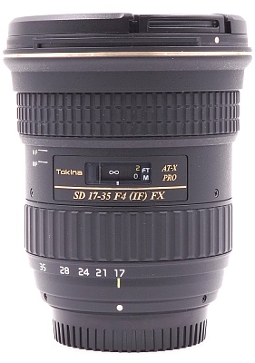 Объектив комиссионный Tokina AT-X 17-35mm f/4 Pro FX Nikon F (б/у, гарантия 14 дней, S/N 8803464)