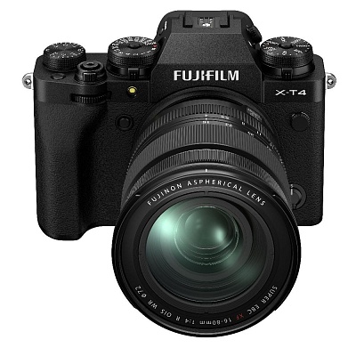 Фотоаппарат беззеркальный Fujifilm X-T4 Kit 16-80mm f/4 OIS WR Black