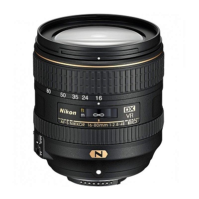 Аренда объектива Nikon 16-80mm f/2.8-4E ED VR AF-S DX Nikkor