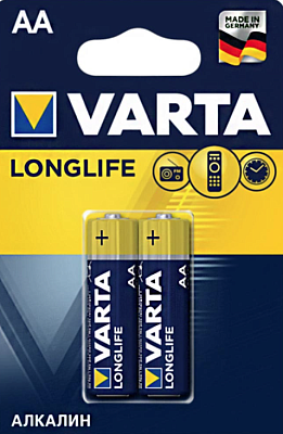 Батарейка Varta LR6 Longlife 2BL AA