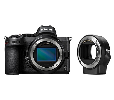 Фотоаппарат беззеркальный Nikon Z5 Body + FTZ адаптер