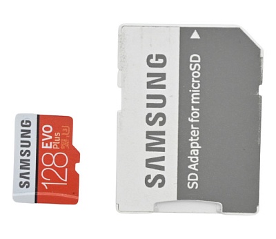 Карта памяти комиссионная Samsung microSDXC EVO Plus 128Gb (б/у)