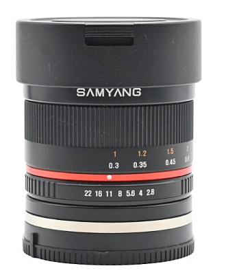 Объектив комиссионный Samyang 8mm f/2.8 UMC Fish-eye II Sony E (б/у, гарантия 14д, S/N АА1600385)