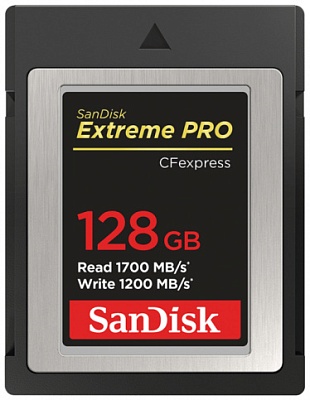 Карта памяти SanDisk Extreme Pro CFexpress Type B 128GB R1700/W1200MB/s (SDCFE-128G-GN4NN)