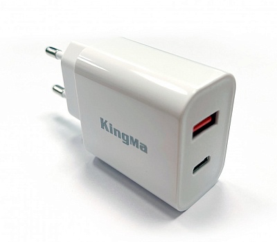 Зарядное устройство Kingma KIT18EU, USB-A и USB-C, 20Вт