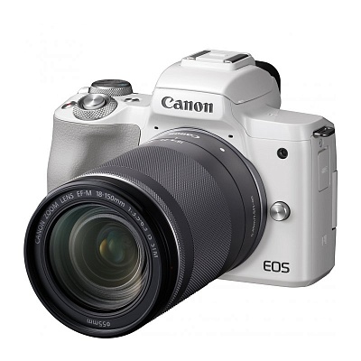Фотоаппарат беззеркальный Canon EOS M50 Kit EF-M 18-150mm f/3.5-5.6 IS STM White