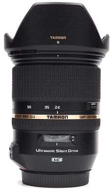 Объектив комиссионный Tamron SP 24-70mm f/2.8 Di VC USD Canon EF (б/у, гарантия 14 дней, S/N47265)