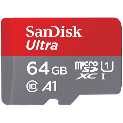 Карта памяти комиссионная SanDisk MicroSD Ultra 64Gb (б/у)