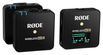 Аренда радиомикрофона петличного Rode Wireless GO II, беспроводной, всенаправленный, 3.5mm