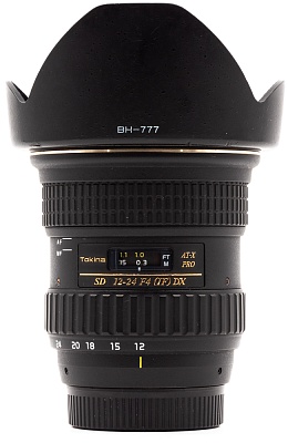 Объектив комиссионный Tokina AT-X 12-24mm f/4 PRO DX для Nikon (б/у, гарантия 14 дней,S/N 71F1904