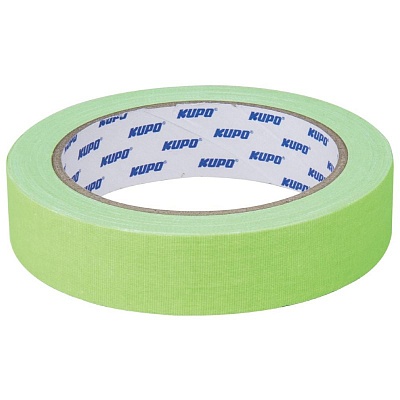 Скотч-тейп Kupo CS-2415GN Cloth Spike Tape, 24mm*12,72m, зеленый