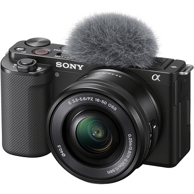 Фотоаппарат со сменной оптикой Sony DSC-ZV-E10 Kit 16-50mm f/3.5-5.6 Black