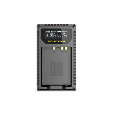 Зарядное устройство Nitecore FX1 Dual Slot для NP-W126/NP-W126S